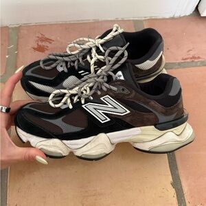 New Balance 9060 black/brown/cream